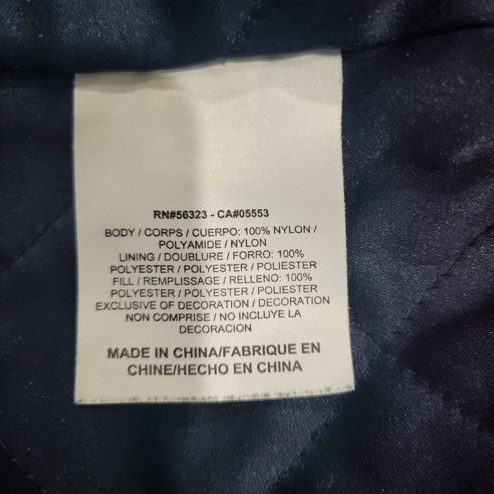 Nike Varsity Silky/Satin Bomber Jacket Size Medium - Picture 5 of 5